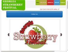 Tablet Screenshot of ga-strawberry.org